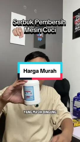 Serbuk pembersih mesin cuci#mesincuci #serbukpembersih #technoclean #pembersihmesincuci 