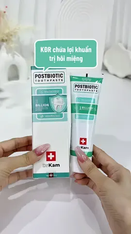 Ai hay bị hôi miệng trị mãi không hết thì thử đổi qua kem đánh răng Dr Kam này đi #kemdanhrangdrkam #trihoimieng #chamsocrangmieng#chamsaureview   