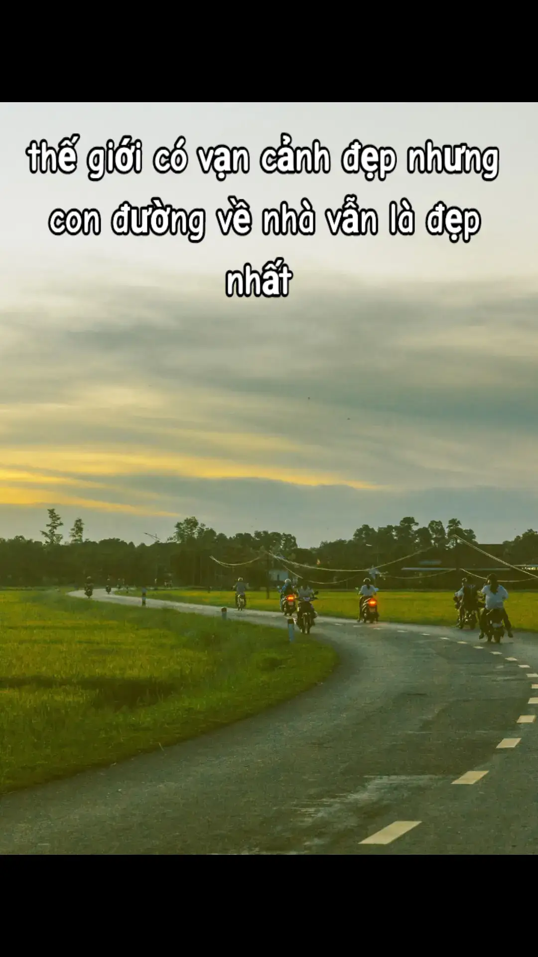 thế giới có vạn cảnh đẹp nhưng con đường về nhà vẫn là đẹp nhất #quehuong #binhyen #fyp #xuhuongtiktok #giaolothoigian 