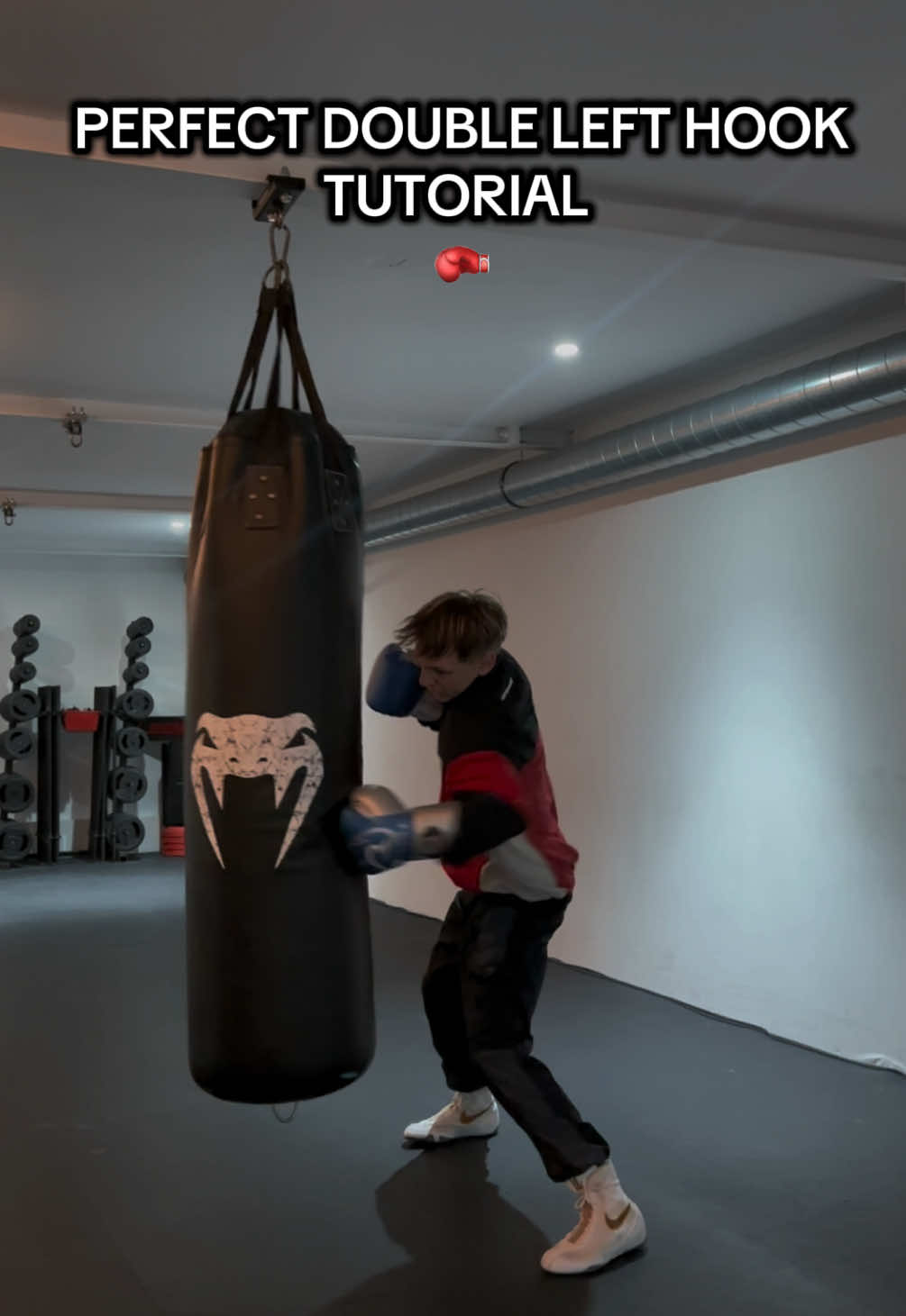Perfect Double Left Hook Tutorial…🥊🫣 #boxing #tutorial #boxe #training #lefthook 