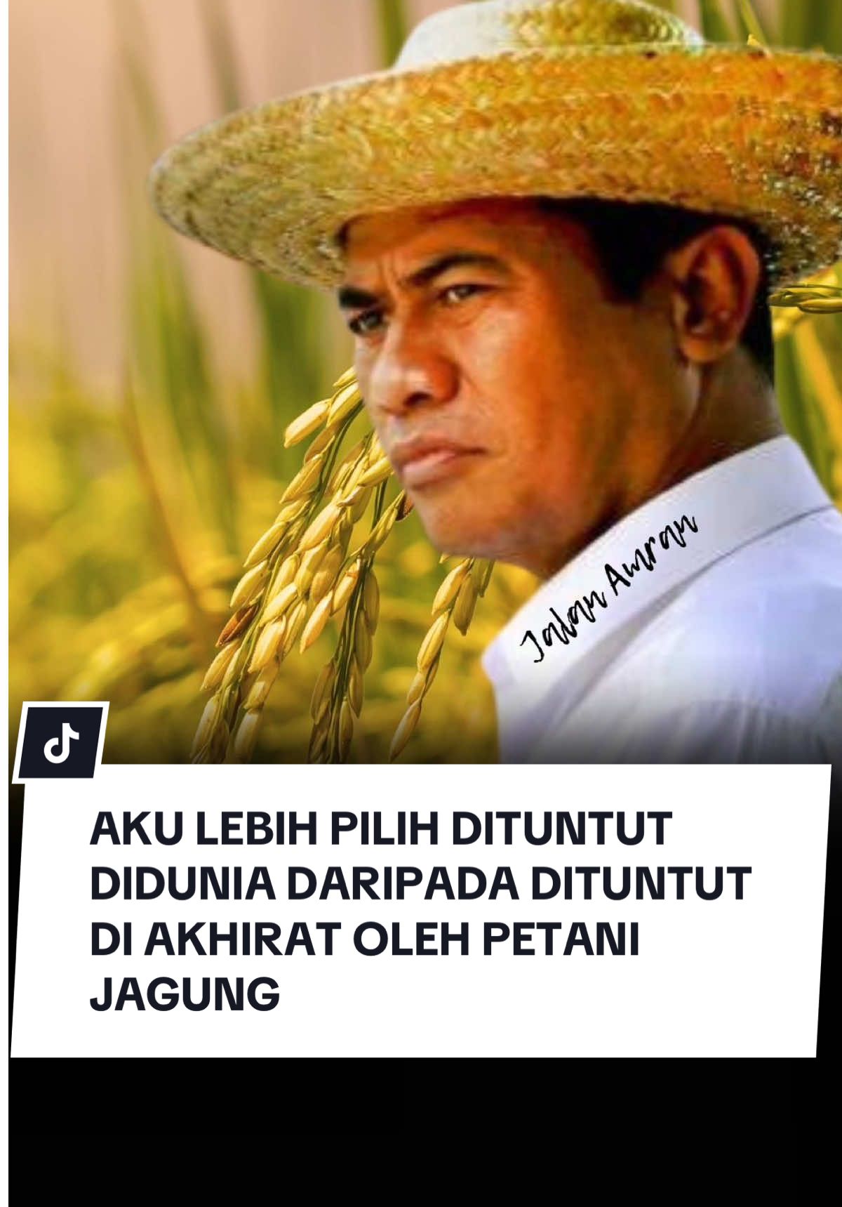 #amransulaiman #mentan #petani #jalanamran 
