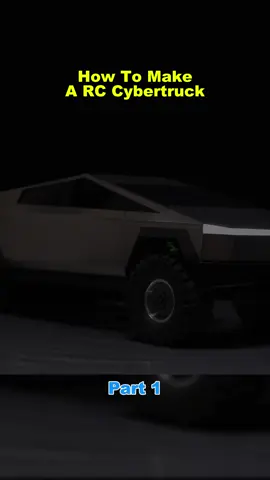 How to Make a RC Cybertruck P1 #pvcpipe 