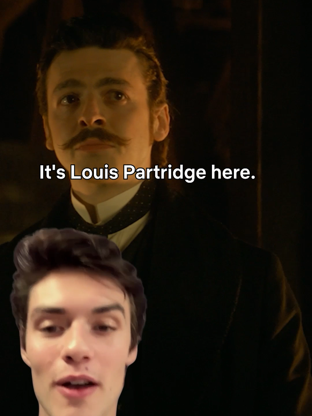 Louis Partridge welcomes you all to the #HouseOfGuinness 🖤 Out tomorrow!