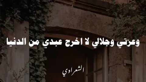 حتي اوفية ما عملة من السيئات 🥺❤️‍🩹🎧 #الشعراوي #الشيخ_الشعراوي #اكتب_شيء_تؤجر_عليه🌿🕊 #اكثروا_من_الصلاة_على_نبينا_محمد #islamic_video 