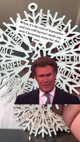 It’s the end of September and guess who hasn’t made a SINGLE new Christmas item yet… 🙋‍♀️🎄 Panic mode: activated. Send coffee, reclaimed wood, and maybe a time machine. #RockinWood #MakersLife #ChristmasIsComing #SendHelp