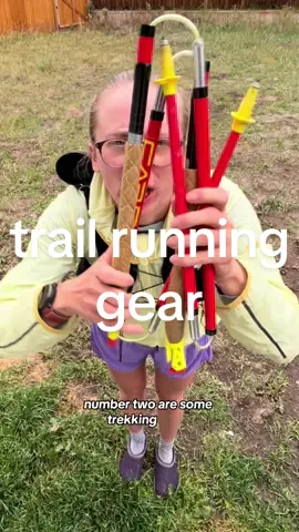 Unnecessary (but awesome) trail running gear #trailrunning #runninggear #runtok @Salomon @COROS 