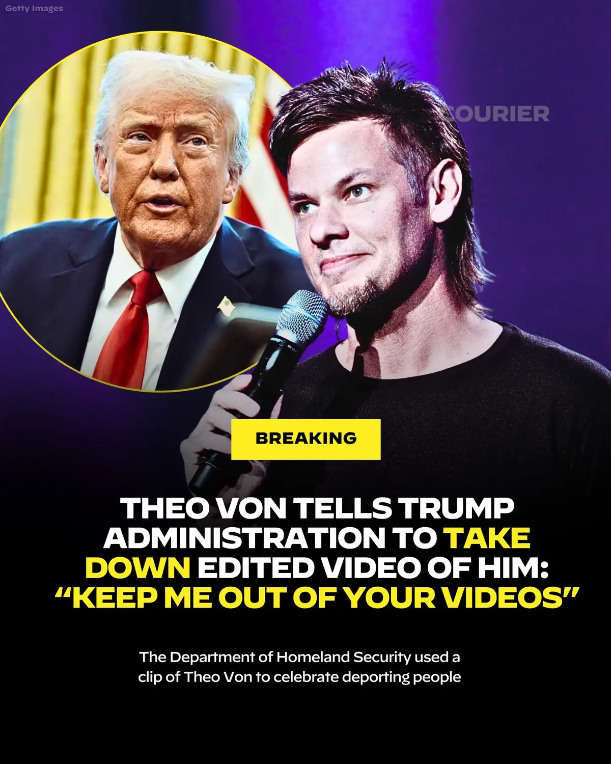 It’s the latest instance of a podcaster who previously boosted Trump now turning against him.