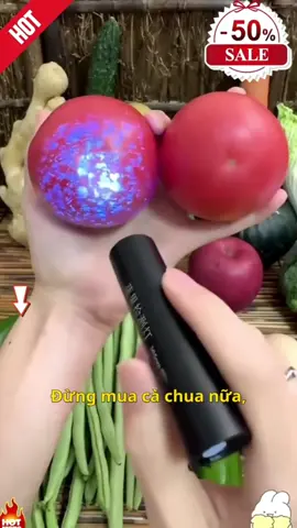 Đèn Soi Rau Củ & Thực Phẩm-An Toàn Cho Gia Đình.!