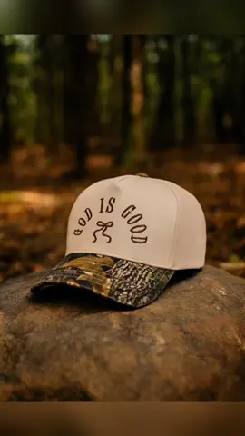 Unisex Baseball Cap God Is Good Letter Print🛒👏