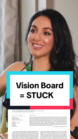A vision board ain’t enough… In fact, it can sap your energy and make you less likely to achieve York goals. You need to do the work too. 