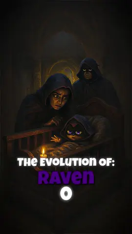 The life of Raven 🔮🌑 – @PixVerse #pixverse #raven #teentitans #dc