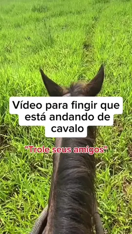 vídeo para fingir que está andando de cavalo #videosparafingir #cavalo #andandodecavalo #cavolgada #parafingir 
