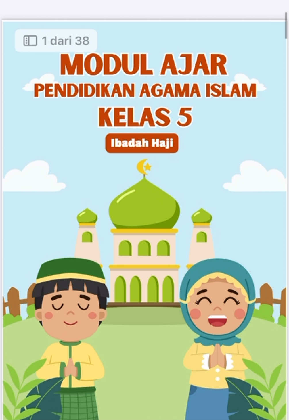 Modul Ajar UKIN Pendidikan Agama Islam Kelas 5 