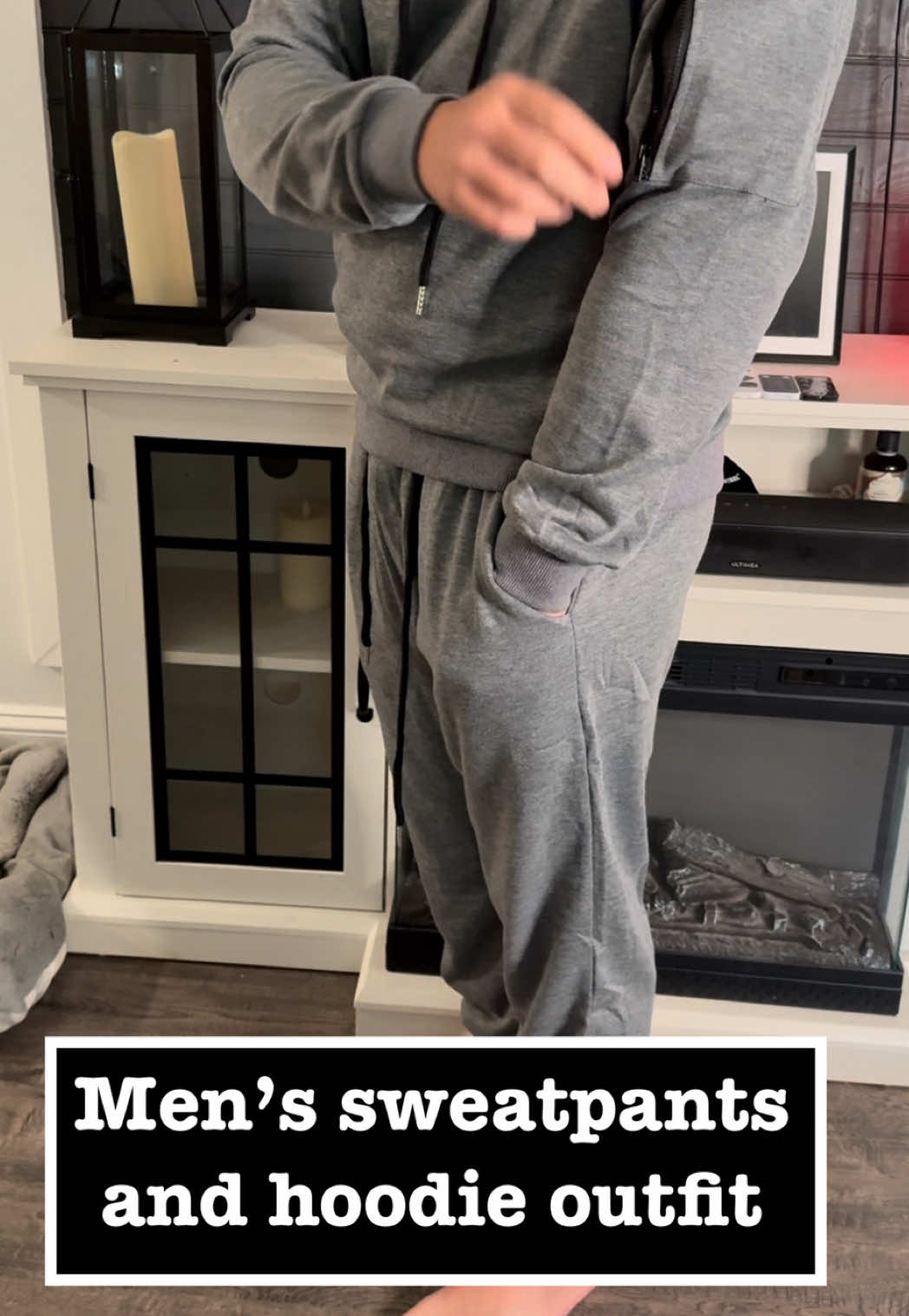 Don’t mind the wrinkles he took it straight out of the bag, cause he wanted to wear it to go out with his friends🤷🏽‍♀️ very affordable outfit compared to some of the ones I’ve had to get him in the past. Not sure what kind of material it’s made of…Doesn’t feel like typical sweatpants material (for that part you would have to look it up and get a better idea of the fabric cause I honestly don’t know) but good cute outfit😇 #mensclothes #sweatpantsoutfit #fallfashionformen #hoodies 