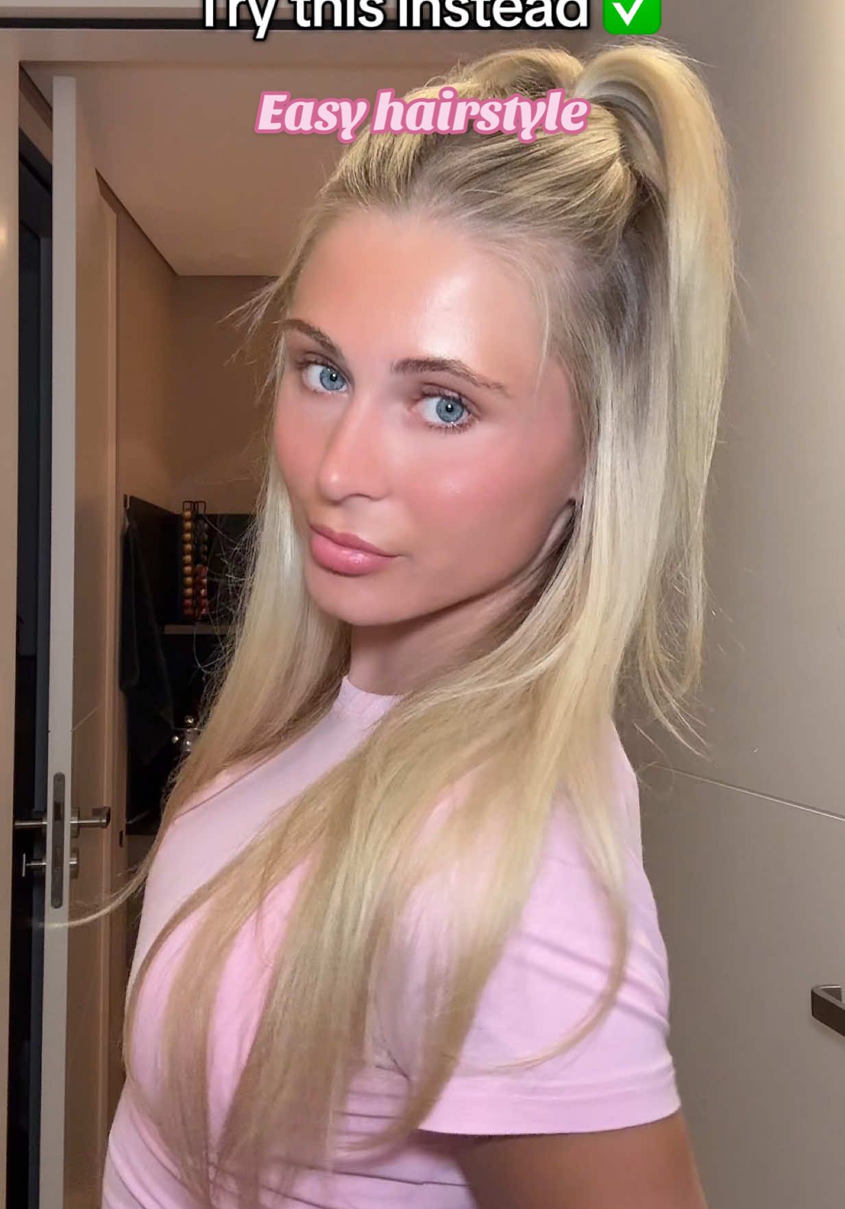 Follow for more easy hairstyles 🩷 #hairtok #quintymirjam #hairstyles 