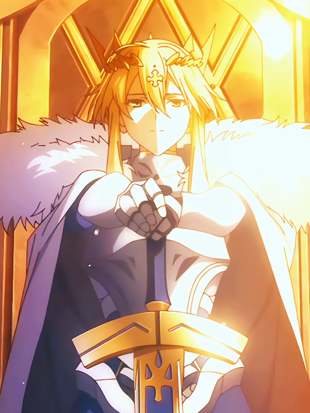 the only King ⚜️ #Anime #artoriapendragon #animeedits #fyp #fategrandorder 