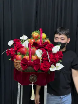 Hướng nội đu trend với tráp táo đỏ đang hot ạ 😁 #mamquacuoihoi #trapquacuoidepquangngai #rongphungmamqua #viral #mamquahiendai #wedding 