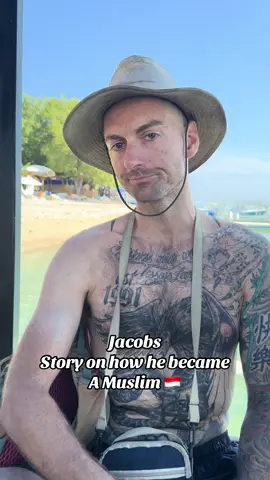Jacob’s journey to Islam #jacob #islam #convert #lombok #fyp 