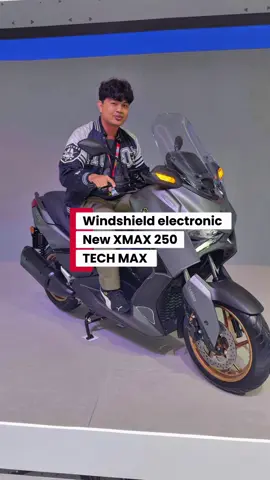 Fitur electronic windshield New XMAX Tech Max #imos2025 