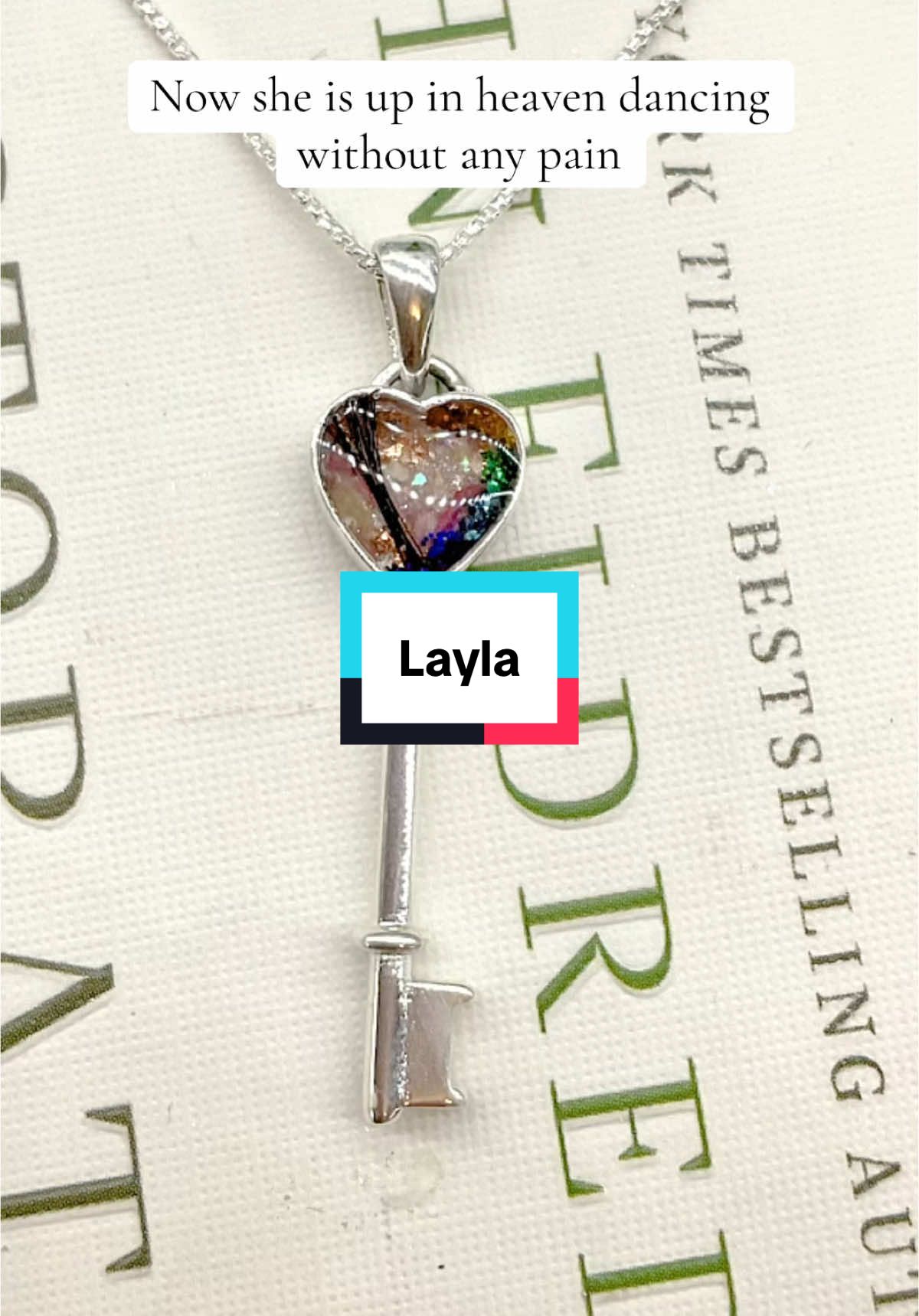 I hear so often about the perfect timing of receiving my keepsakes and it always gives chills. This one was no different. This piece was finished on Layla’s birthday, her first one in heaven.  I hope you find comfort having a small piece of Layla always with you.  #griefjourney #heaven #memorialkeepsake #dancinginthesky #CapCut 
