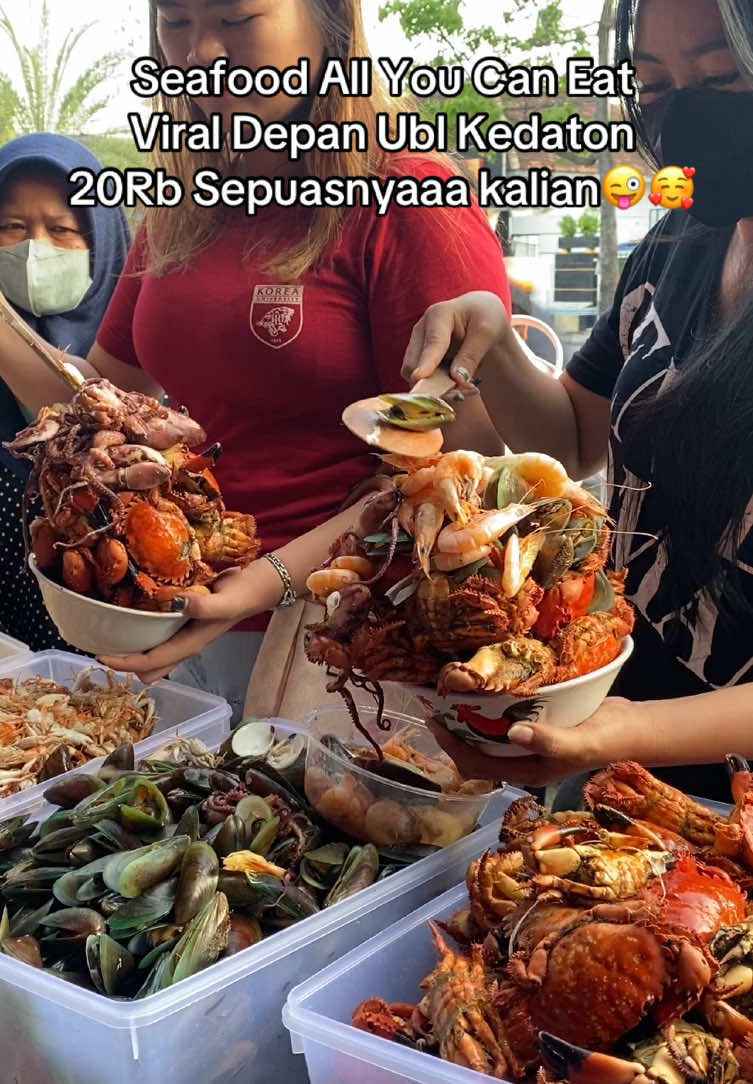 Seafood all you can eat sepuasnya hanya 20rb🥰 syarat dan ketentuan berlaku ya!! Lokasi Depan Universitas Bandar Lampung (UBL), INFO BERGABUNG KEMITRAAN WA NOMOR ADA DI BIO YA☺️🙏🏻 #seafod #jualan #kulinerlampung #manggothai 