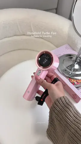 Kipas angin portable Jamay F7 in pink🌸💗 anginnya adem dan super kencang ✨ #kipasportable #jamayf7 #kipasturbo #kipasminiturbo #kipasportablemurah 