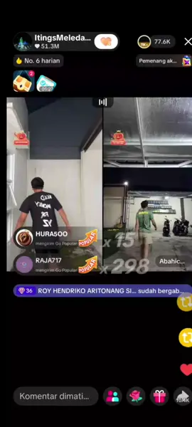 sabar ketua 😄 #rekaniting #warbah #abahican #itingmeledak🔥 