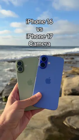 I see the green tint is also fixed with the 17 as well! What do you think? #iphone16 #iphone17  #iphone #apple #appleiphone 
