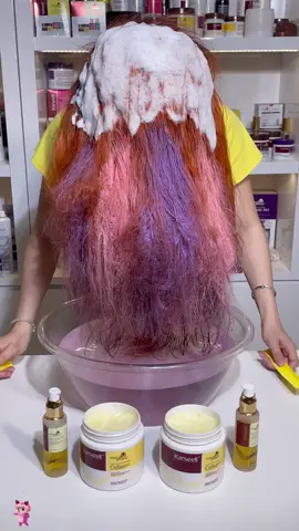 Easy to have smooth and shiny hair☺️☺️ it works at home #karseell#karseellcollagen#HairCareTips #hairmask#conditioner #keratin#keratinmask #dryhair #smoothhair #haircare 