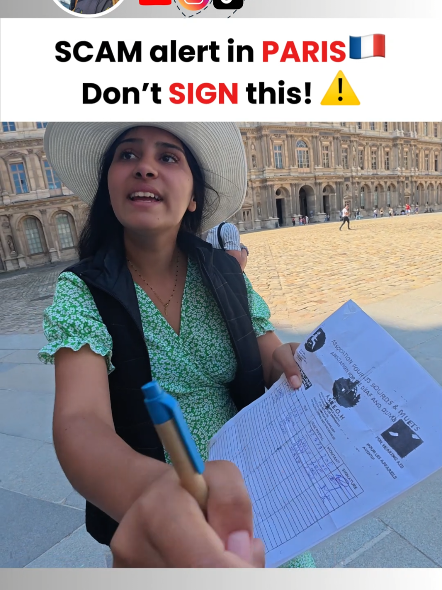 Full video on YouTube @danialraytravel  “Champs-Élysées to Eiffel Tower 😳 Paris Scam Story #ParisVlog #eiffeltower #champselysees #danialray  #ParisTravel 