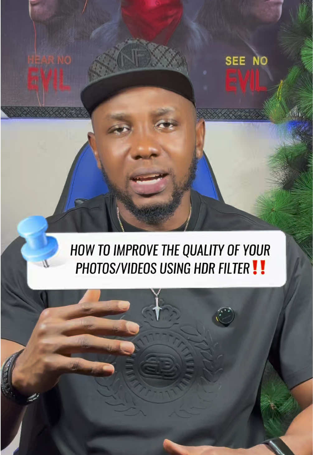How to improve the quality of your photos/videos using hdr filter!!! #fyp #techtok #foryoupage #africa #rozaytech