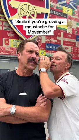 Who’s in? @Pete Tong MBE @arsenal’s David Seaman are. Sign up at Movember.com