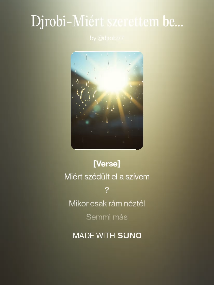 Djrobi-Miért szerettem beléd#foryou