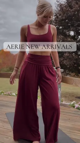 OFFLINE By Aerie Real Me Foldover Super Wide Leg Pant 😍 @aerie #aeriereal #aerie #aeriehaul #newarrivals 