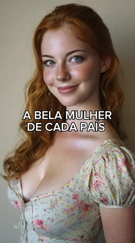 A bela mulher de cada país criada por inteligência artificial 