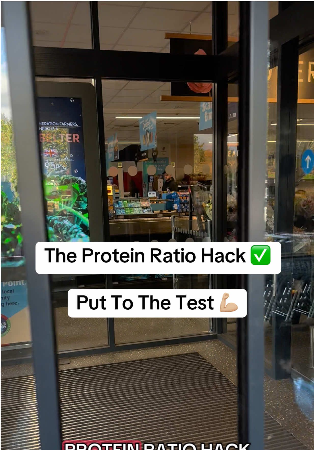 The Protein Ratio Hack ✅ Put To The Test 💪🏼 @Aldi UK  I think it’s fair to say that if you were going to buy these items anyway, then great.  But if you’re only picking them up for the protein content, this hack can help you see past the marketing and find better protein sources instead. What do you think of it? Have you tried this approach before? #aldi #foodhaul #proteinhack #mounjaro #mounjarocommunity 