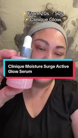 💖 Talk about a full-circle skincare moment! 💖 Back in my 20s, @Clinique was my go-to, and now in my 50s I’m so excited to see how this Moisture Surge Active Glow Serum has evolved to cater to mature skin ✨ It’s lightweight, hydrating, and gives my skin that radiant, healthy glow we all want as the years go by. Mature skin needs hydration + glow, and Clinique delivers both while honoring its old school classic roots. 🌸 This is truly a mature skin approved comeback product for me — proof that some brands just age as gracefully as we do! 🙌 #CliniqueSkincare #MoistureSurge #MatureSkinApproved #GlowSerum #skincareover50 