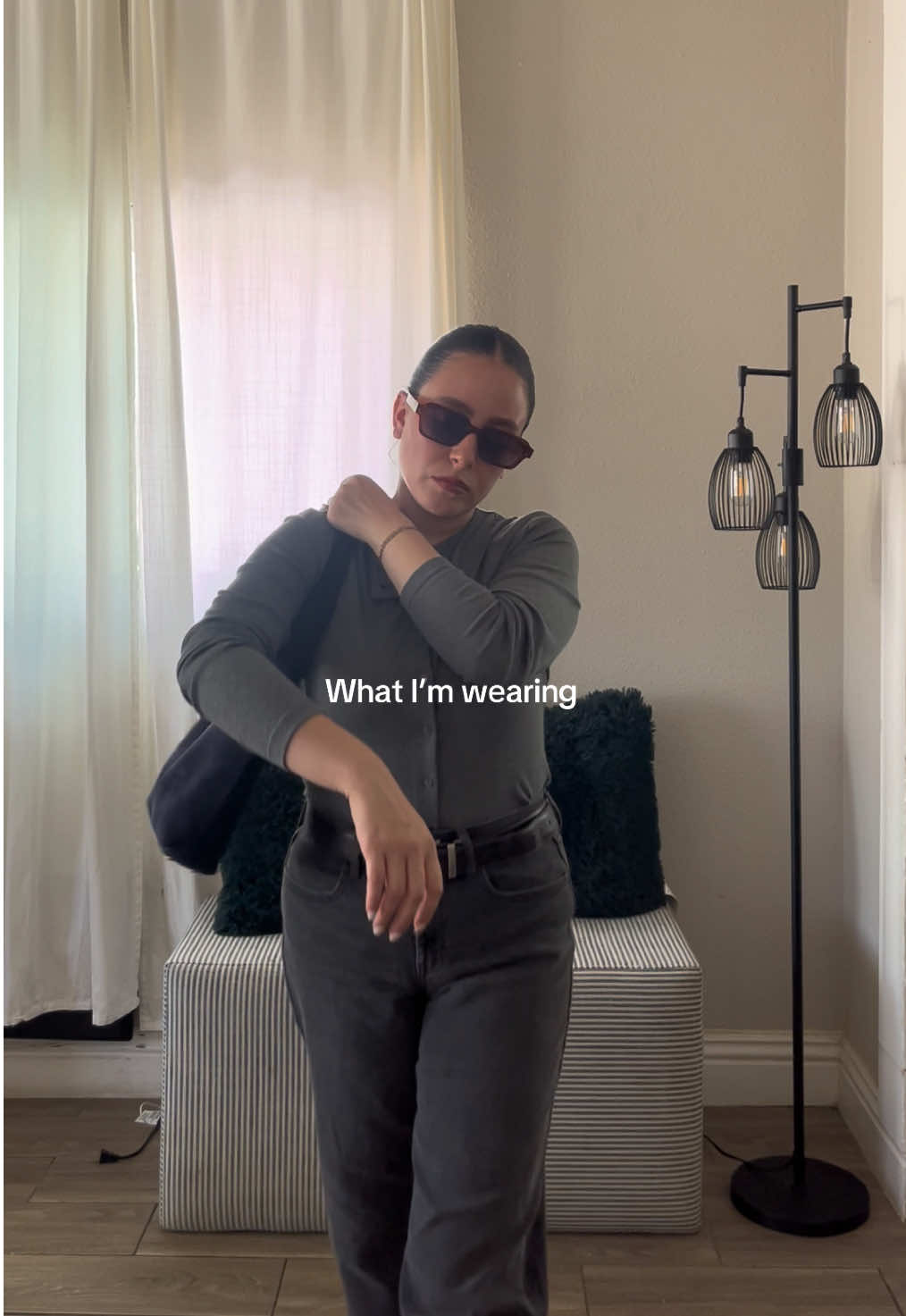 Today’s outfit, grey on grey moment ✨ @Old Navy Official @H&M @TJ Maxx  #creatorsearchinsights #outfitidea #momoutfit #outfitdetails #whatimwearing 