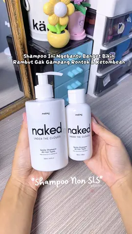 3hari gak keramas ga bikin lepekkk💖 #maiimi #shampoononsls #shampooantirontok #shampooantiketombe #shampoonaked 