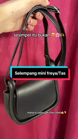 Selempang mini freya/Tas #tasselempang #selempangmini #taskekeinian #fypage 