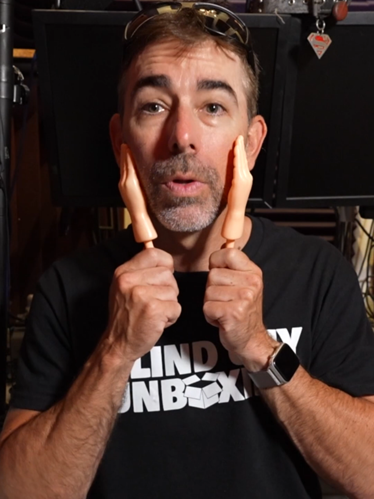 Did I just eat Play-Doh? – a Blind Guy Unboxing It’s a shirt to go along with the story I told a little while ago, some blue stuff which I THINK I was supposed to eat and a bizarre toy which apparently has a certain set of rules you need to adhere to in order to play with. Please keep sending your SAFE packages to: 300 Carlsbad Village Dr. Suite 108A #278 Carlsbad C 92008. Thanks!