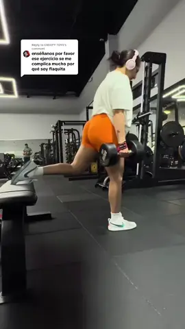 Replying to @CREEPY TOYS recuerda priorizar siempre la técnica antes que el peso… #fupシ #jennyfitnes🏋🏽‍♀️💪🏽 #gymratsonly #glutesworkout #bulgarasquat 