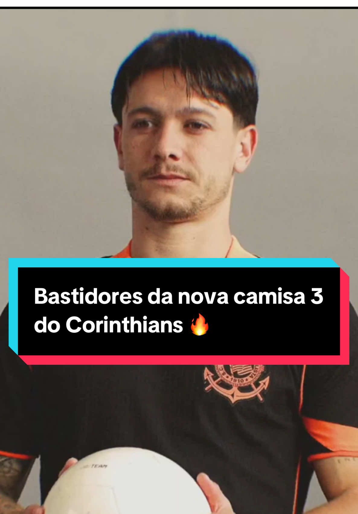 Confira os bastidores do ensaio dos jogadores do Corinthians com a nova camisa III 🔥 🎥 Corinthians TV #Corinthians #Timao #MeuTimao #TikTokEsportes #Nike 