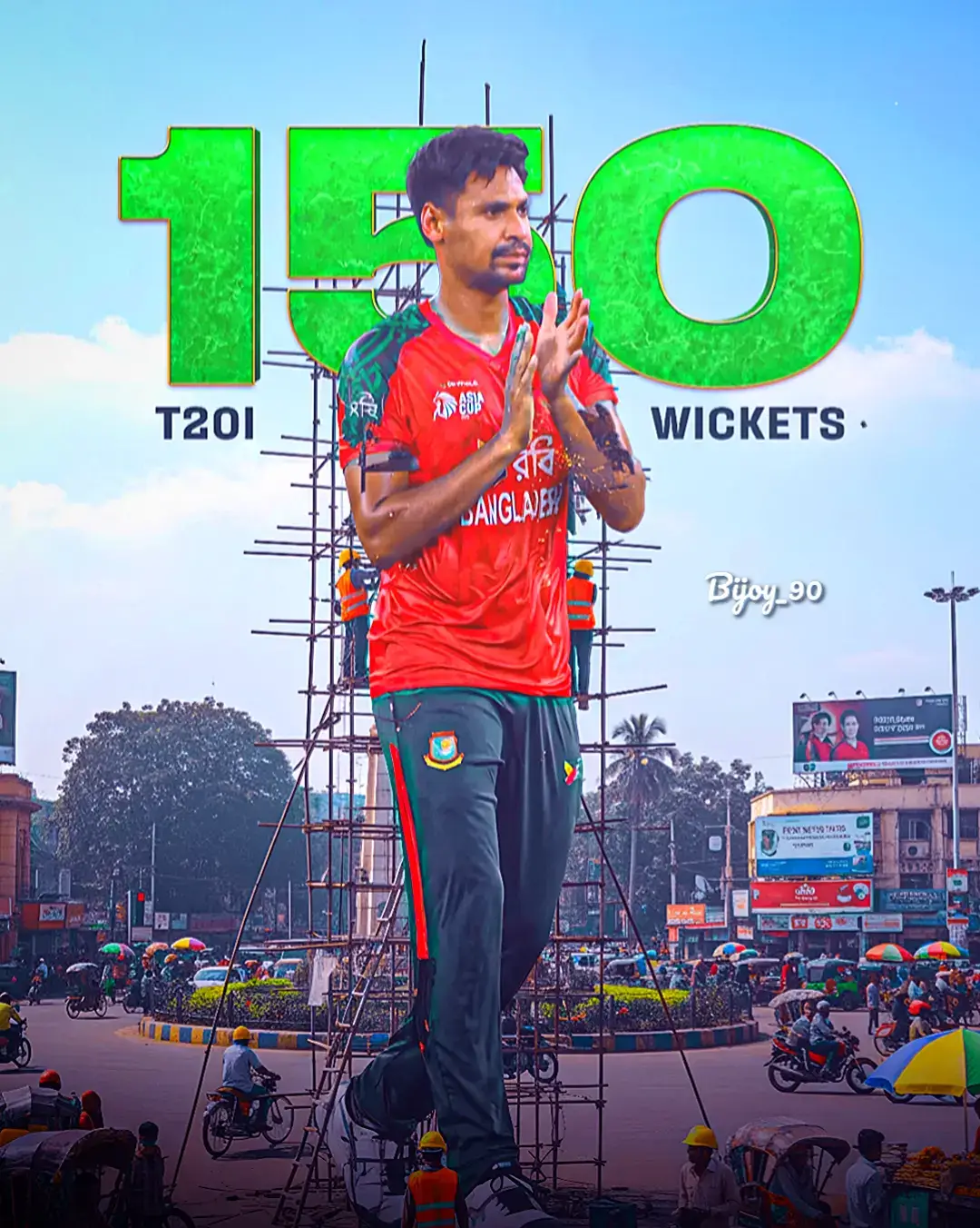 _বাংলাদেশের হয়ে টি-টোয়েন্টিতে এখন সর্বোচ্চ ক্রিকেট শিকারির মালিক মুস্তাফিজ..!!-💟🌸       #viralvideo #viral #cricket #foryourpage #foryou #fyp # #tiktok #unfrezzmyaccount #mustafizur_rahman #fizz #mr90 #bijoydev90 