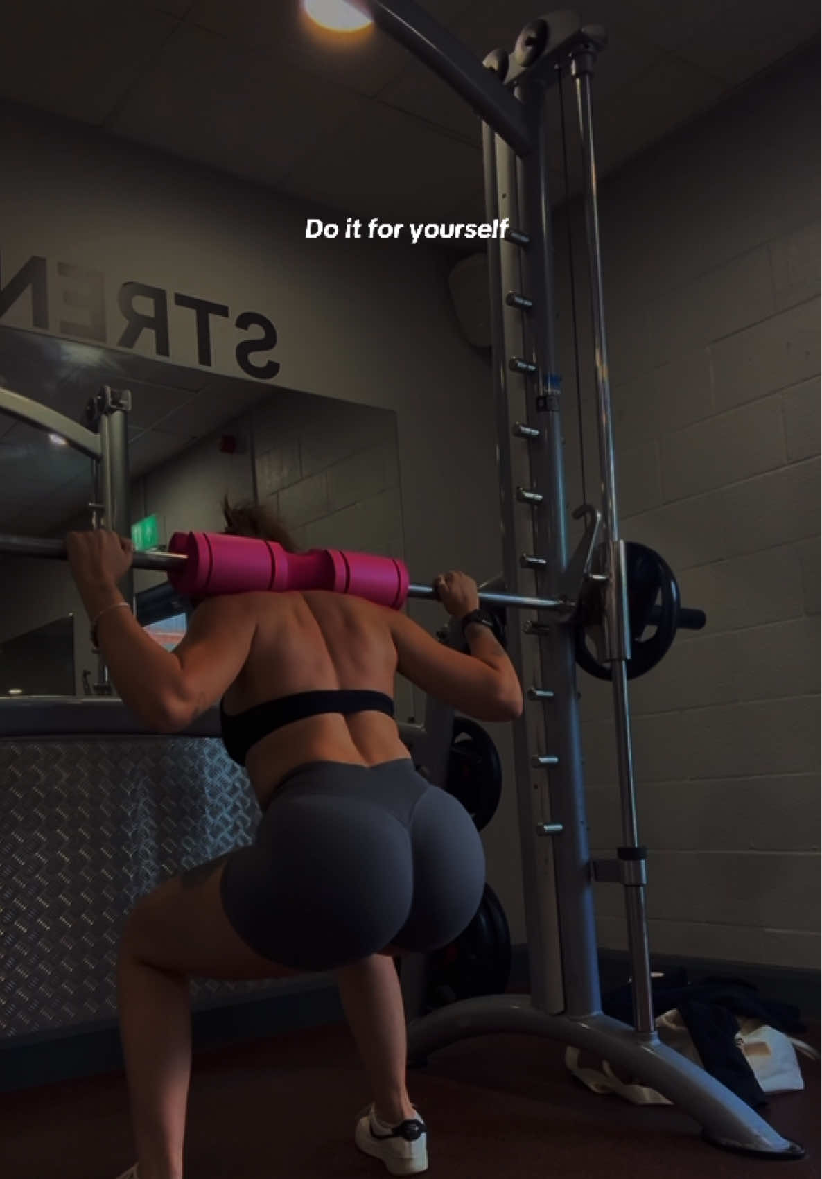 Hard work always pays off when you’re giving it your all… do it for you 🤍✨ #gymgirlsoftiktok #GymTok #workoutmotivation #fyp #selflove 