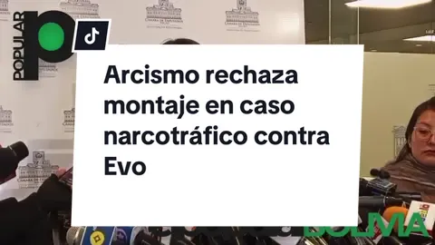 Arcismo rechaza montaje en caso narcotráfico contra Evo La diputada arcista Rosario García negó que exista un montaje para vincular a Evo Morales con hechos de narcotráfico y sostuvo que las detenciones se dan en el mismo Trópico, región bajo su control. Retó a Morales a demostrar sus denuncias. #ElPopular #ElPopularBolivia #PopBolivia #PopNews