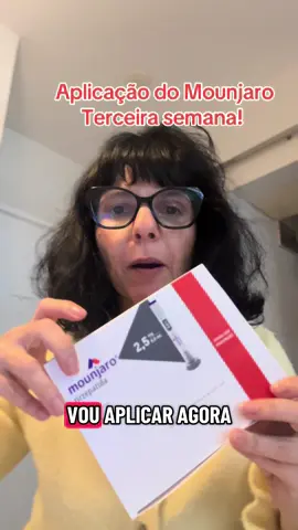 Aplicação do Mounjaro! Kkk #mounjaro #ozempic #foryou #fyp 