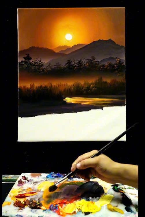 #art #arttok #paintings 