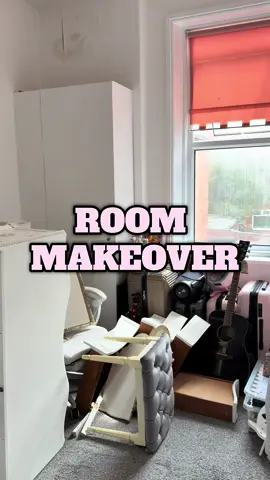 3rd bedroom makeover pt1 ! Finally my own makeup room <3