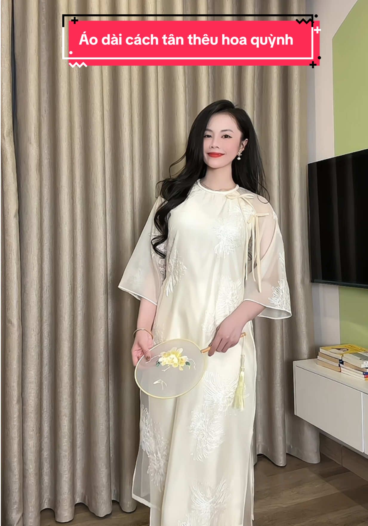 +1 set áo dài xinh trẻ trung siêu ưng ưng, diện được nhiều dịp mà không hề kén dáng nha #aodaicachtan #aodaivietnam #aodai #aodaithietke #aodaitet 
